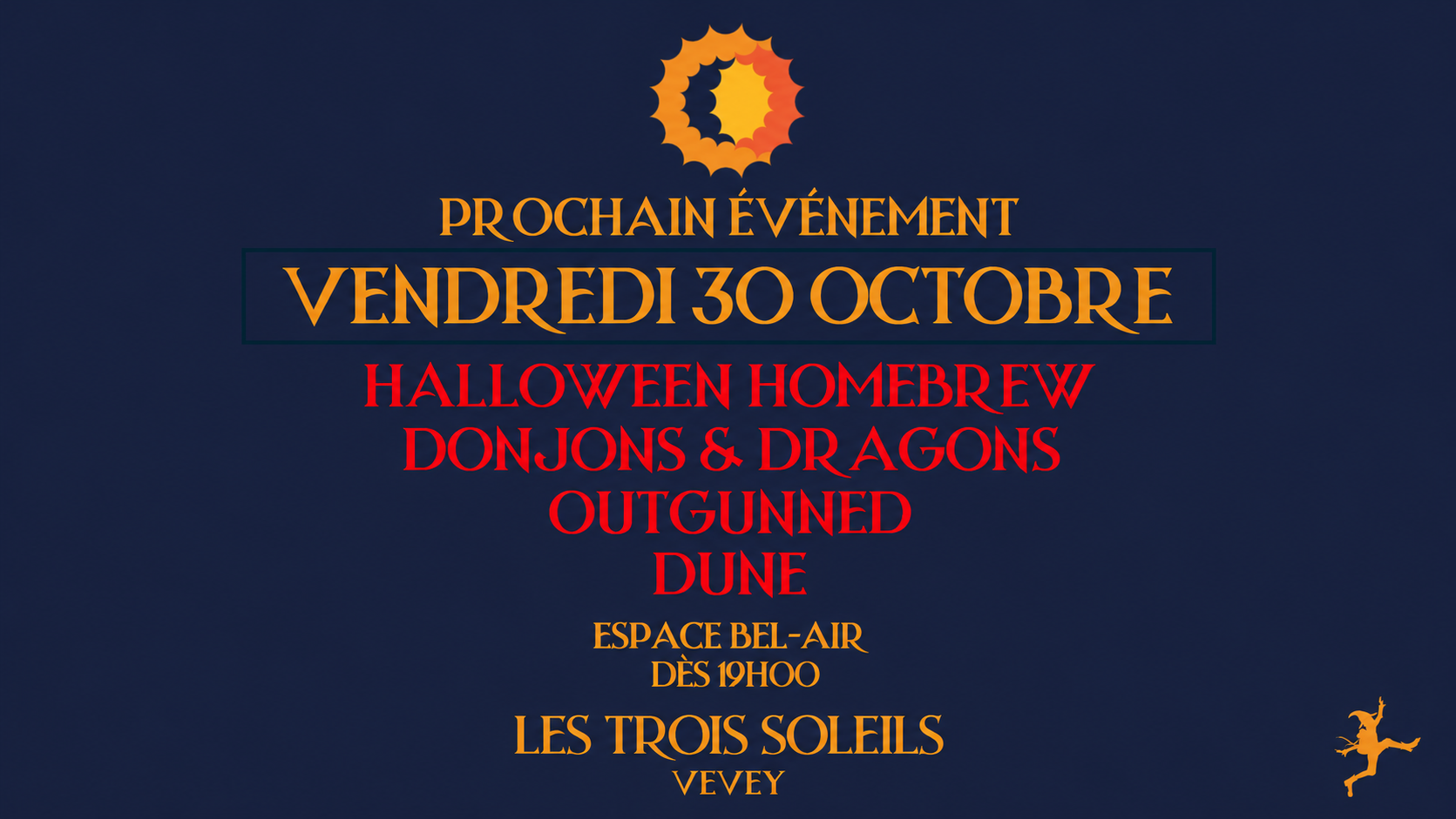 Soirée JDR- octobre